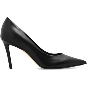 Burberry, Schoenen, Dames, Zwart, 37 EU, Leer, ‘Quinton’ stiletto pumps