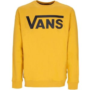 Vans, Sweatshirts & Hoodies, Heren, Geel, S, Klassieke Crew II Sweatshirt