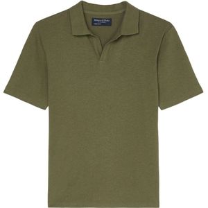 Marc O'Polo, Tops, Heren, Groen, 2Xl, Katoen, Gewone poloshirt