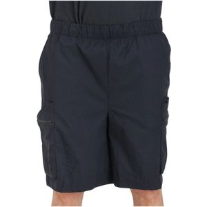 Rains, Korte broeken, Heren, Zwart, L, Nylon, Casual Shorts