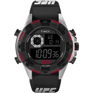 Timex, Accessoires, Heren, Zwart, ONE Size, Digitaal UFC Kick Horloge