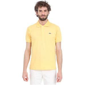 Lacoste, Tops, Heren, Geel, M, Polo Shirts