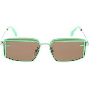 Fendi, Accessoires, Heren, Groen, ONE Size, Stijlvolle zonnebril van Fendi