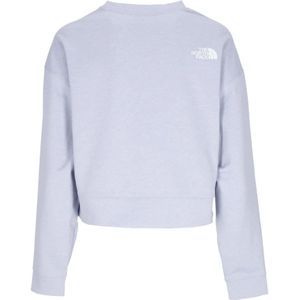 The North Face, Sweatshirts & Hoodies, Dames, Paars, M, Polyester, Cropped Crewneck Sweatshirt Spacer Air