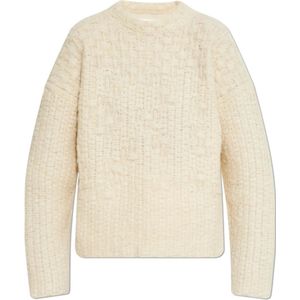 Jil Sander, Truien, Dames, Beige, S, Turtleneck Sweater