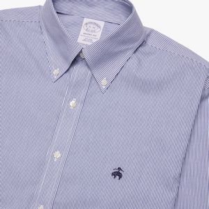 Brooks Brothers, Overhemden, Heren, Blauw, XS, Katoen, Shirts