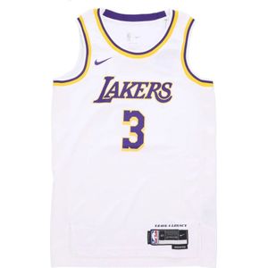 Nike, Sport, Heren, Wit, M, Polyester, Basketbal Tanktop Swingman Jersey Anthony Davis