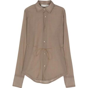 Ludovic de Saint Sernin, Shirts Beige, Dames, Maat:S