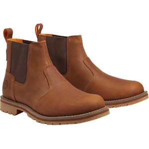 Timberland, Schoenen, Heren, Bruin, 45 EU, Leer, Bruine Chelsea Redwood Falls Laarzen