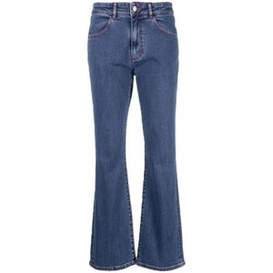 See by Chloé, Jeans, Dames, Blauw, W28, Katoen, Flared Jeans