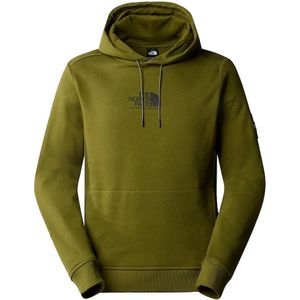 The North Face, Sweatshirts & Hoodies, Heren, Groen, XL, Katoen, Logo Print Hoodie - Groen