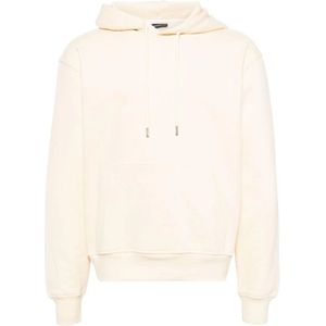 Jacquemus, Sweatshirts & Hoodies, Heren, Beige, L, Katoen, Hoodies