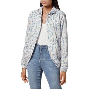 Philipp Plein, Cardigan Wrb 1025 Wit, Dames, Maat:S