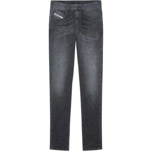 Diesel, Slim-fit Jeans Grijs, Heren, Maat:W29