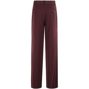 Staud, Broeken, Dames, Paars, S, Polyester, Elegante Prince Pant voor Mannen