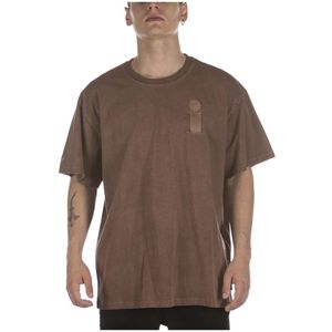 Iuter, Tops, Heren, Bruin, XL, Monogram Bruin T-Shirt