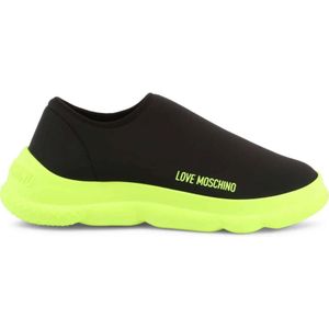 Love Moschino, Schoenen, Dames, Zwart, 39 EU, Sneakers