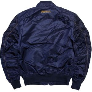 Alpha Industries, Jassen, Heren, Blauw, L, Nylon, Falcon II Flight Jacket