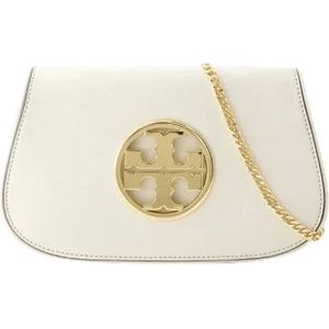 Tory Burch, Tassen, unisex, Wit, ONE Size, Leather clutches