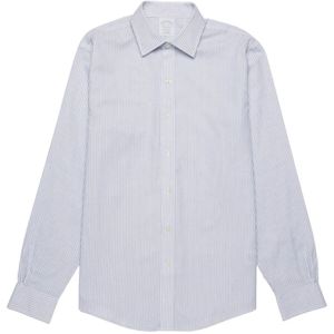 Brooks Brothers, Overhemden, Heren, Blauw, XL, Katoen, Shirts