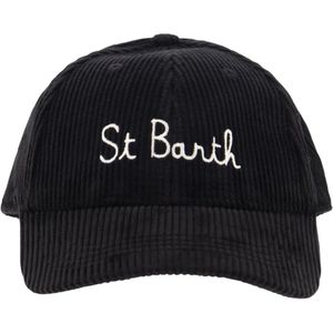 Saint Barth, Caps Zwart, Dames, Maat:ONE Size