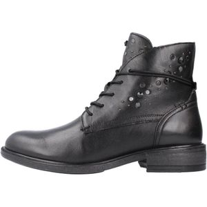 Geox, Lace-up Boots Zwart, Dames, Maat:37 EU