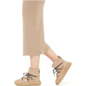 Voile Blanche, Schoenen, Dames, Beige, 37 EU, Suede ankle boots Cortina