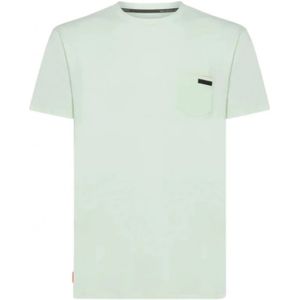 Rrd, Tops, Heren, Groen, L, Monochrome T-shirt met Surflex® Zak