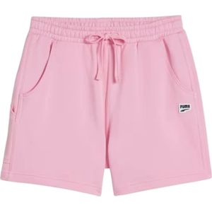 Puma, Korte broeken, Dames, Roze, M, Zomer Taille Shorts voor Vrouwen