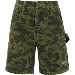 Barrow, Canvas Bermuda Shorts Multi Colour Veelkleurig, Dames, Maat:W28