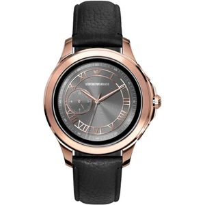 Armani, Horloge Zwart, Heren, Maat:ONE Size