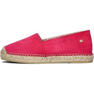 Fred De La Bretoniere, Schoenen, Dames, Roze, 38 EU, Suède, Roze Suede Espadrilles Mili Ana