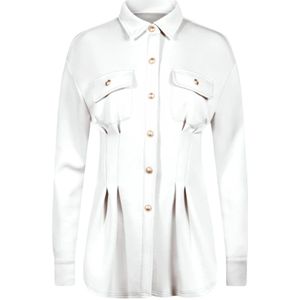 Radical, Blouses & Shirts, Dames, Wit, S, Leer, Sienna Blouse | Off White