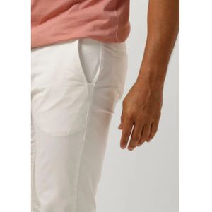 Hugo Boss, Jeans, Heren, Wit, W29 L32, Witte Chino Slim Broek