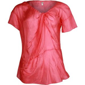 Chloé Pre-owned, Pre-owned, Dames, Rood, S, Pre-owned Silk tops