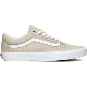 Vans, Schoenen, Heren, Beige, 40 EU, Leer, Lage Sneakers Old Skool Men