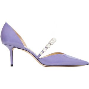 Jimmy Choo, Schoenen, Dames, Paars, 40 EU, Elegante Hakken