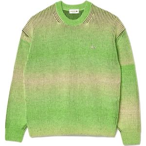 Lacoste, Truien, Heren, Groen, L, Gradient Roll Neck Sweater