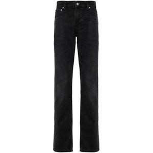 Calvin Klein Jeans, Jeans, Heren, Zwart, W36, Zwarte Jeans voor Heren