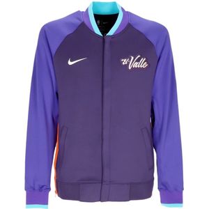 Nike, Sport, Heren, Veelkleurig, M, Polyester, College Sweatshirt City Edition Showtime Jacket