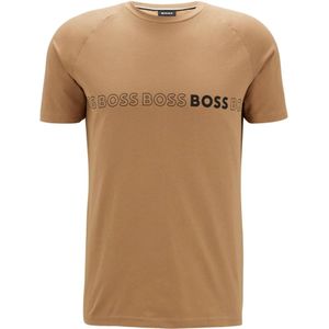 Hugo Boss, T-shirt Beige, Heren, Maat:S