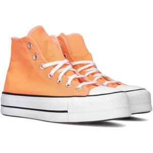 Converse, Schoenen, Dames, Oranje, 39 EU, Oranje Hoge Sneakers Taylor All Star Lift Hi