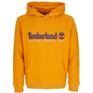 Timberland, Sweatshirts & Hoodies, Heren, Geel, M, Katoen, 50e verjaardag hoodie donker cheddar