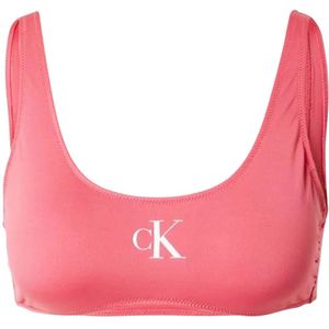 Calvin Klein, Badkleding, Dames, Roze, L, Roze Bralette Bikinis