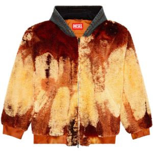 Diesel, Sweatshirts & Hoodies, Heren, Veelkleurig, L, Tie-Dye Jack