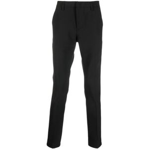 Dondup, Broeken, Heren, Zwart, W35, Klieke `Gaubert` Chino Broek