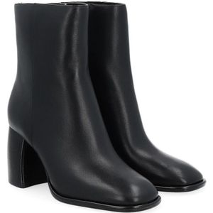 Michael Kors, Schoenen, Dames, Zwart, 38 1/2 EU, Zwarte Bootie Maude Stijlvol