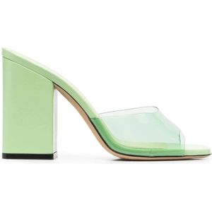 Paris Texas, Schoenen, Dames, Groen, 37 EU, Mules