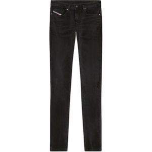 Diesel, Skinny Jeans - 1979 Sleenker Zwart, Heren, Maat:W34 L32