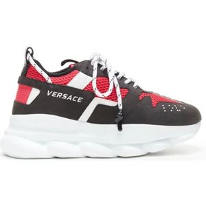 Versace Pre-owned, Pre-owned Fabric sneakers Veelkleurig, Dames, Maat:37 EU